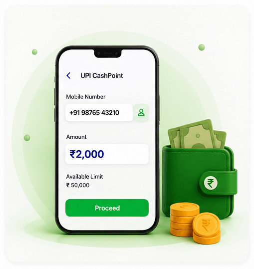 Enter Amount & Mobile Number