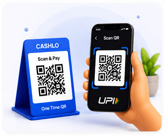 Customer Scans the Dynamic QR