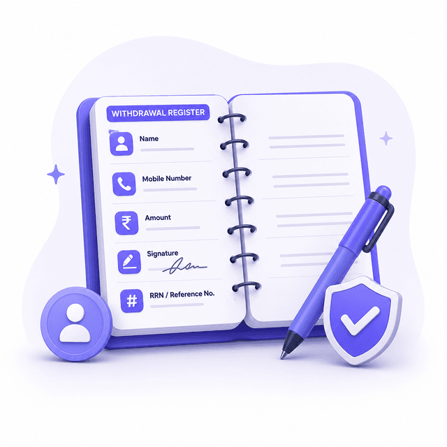 Maintain a Withdrawal Register